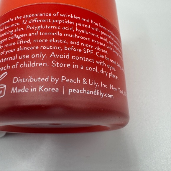 2x Peach & Lily Matcha Pudding Cream .84oz & Peptide Pro Firming Moisturizer .85 - Picture 4 of 6